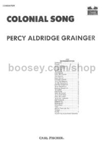 Colonial Song (wind band)